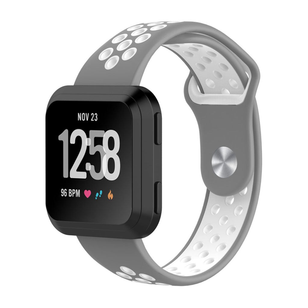 Vildt cool Fitbit Versa Silikone Rem - Flerfarvet#serie_8