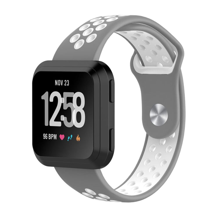 Vildt cool Fitbit Versa Silikone Rem - Flerfarvet#serie_8