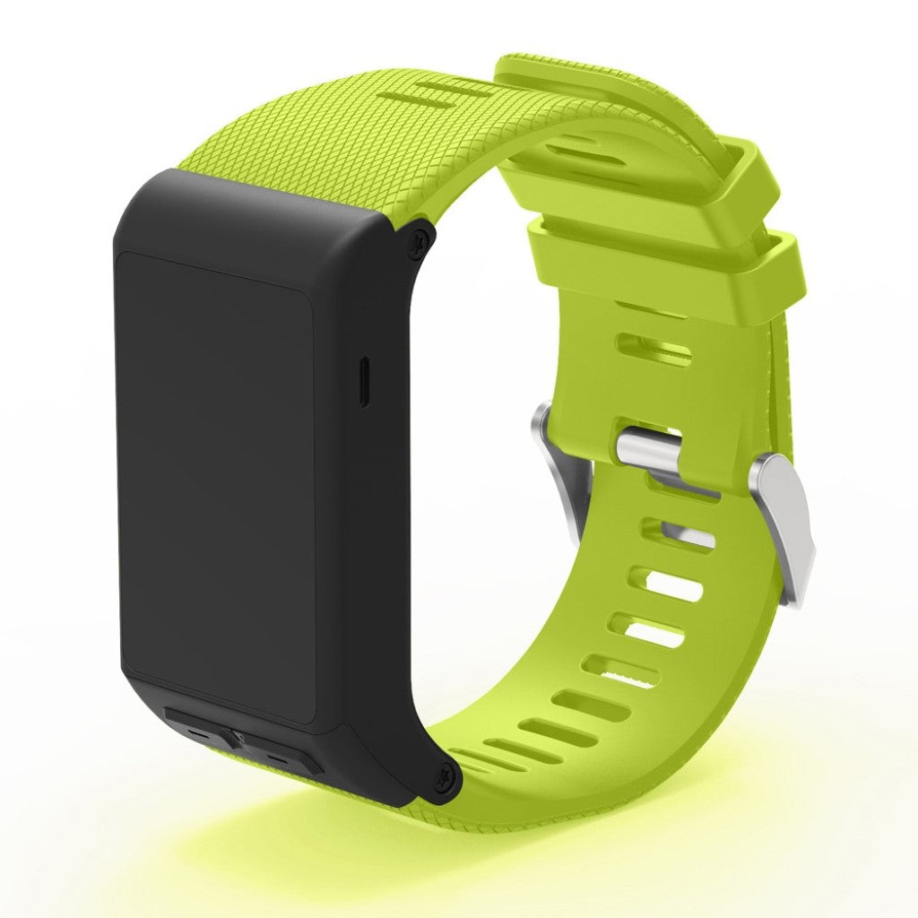 Rigtigt sejt Garmin Vivoactive HR Silikone Rem - Grøn#serie_5