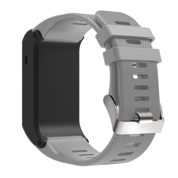 Rigtigt sejt Garmin Vivoactive HR Silikone Rem - Sølv#serie_8