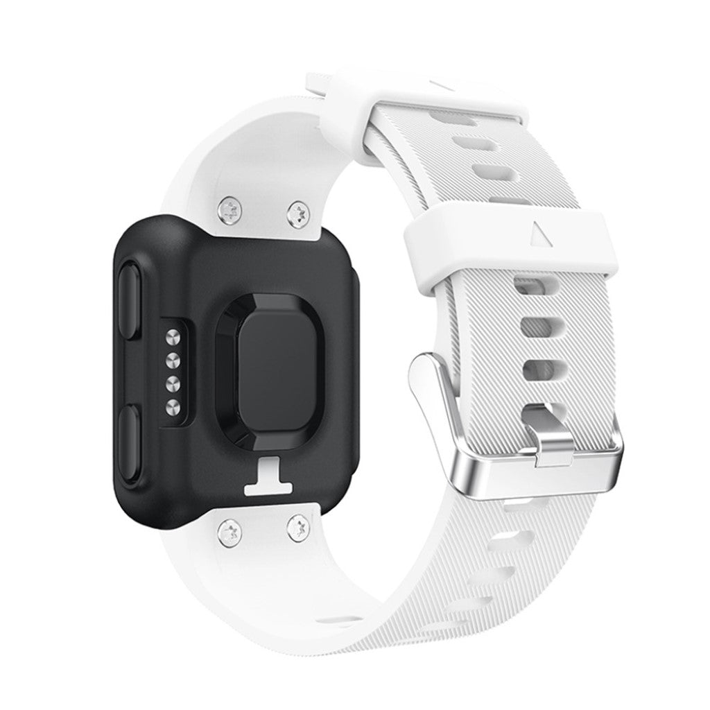 Rigtigt fed Garmin Forerunner 35 Silikone Rem - Hvid#serie_7