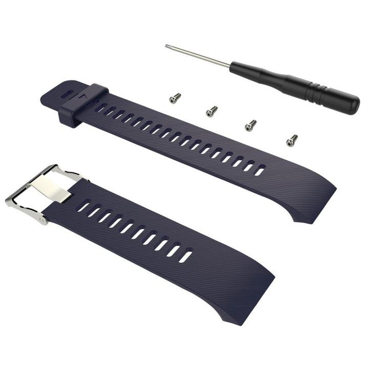 Meget smuk Garmin Forerunner 35 Silikone Rem - Blå#serie_2