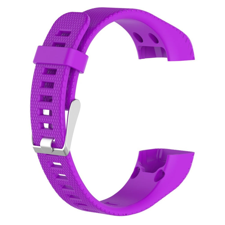 Yndigt Garmin Vivosmart HR+ Silikone Rem - Lilla#serie_1