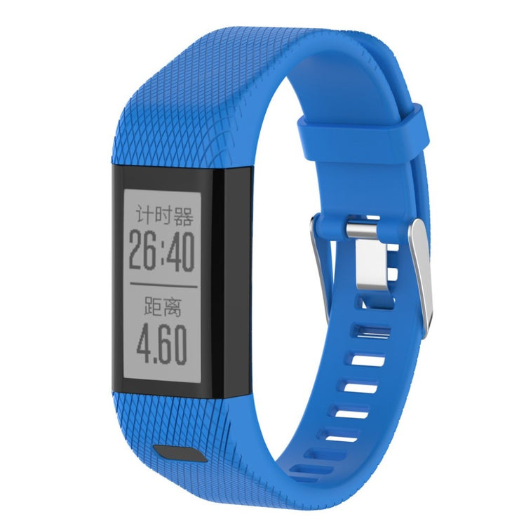 Yndigt Garmin Vivosmart HR+ Silikone Rem - Blå#serie_2