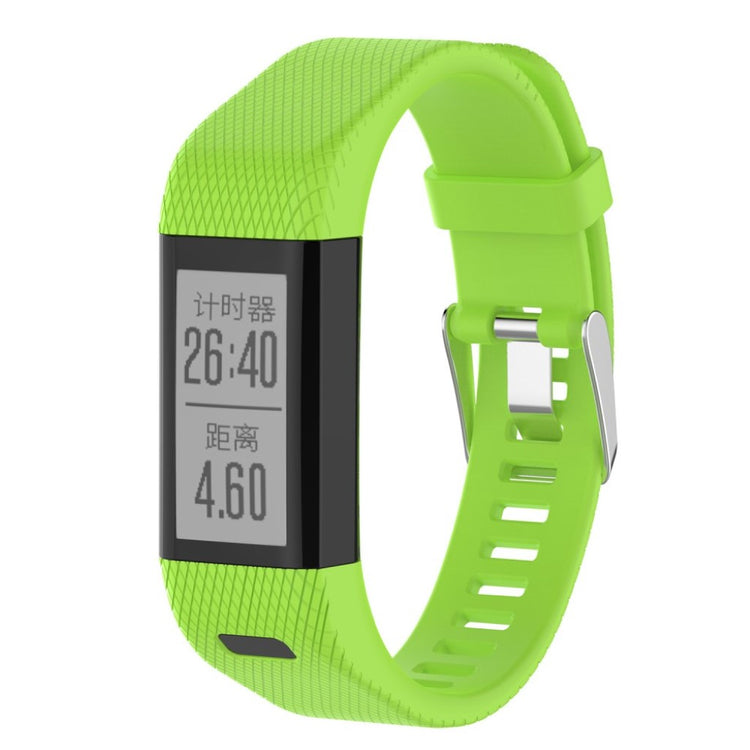 Yndigt Garmin Vivosmart HR+ Silikone Rem - Grøn#serie_4