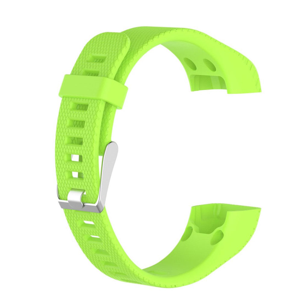 Yndigt Garmin Vivosmart HR+ Silikone Rem - Grøn#serie_4