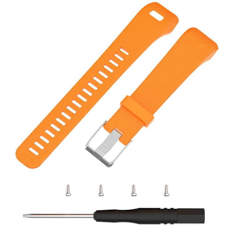 Yndigt Garmin Vivosmart HR+ Silikone Rem - Orange#serie_5