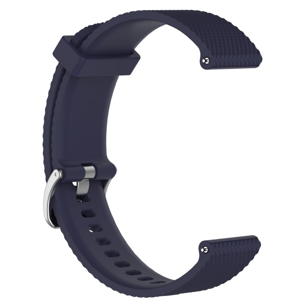Mega fantastisk Garmin Vivomove HR Silikone Rem - Blå#serie_3