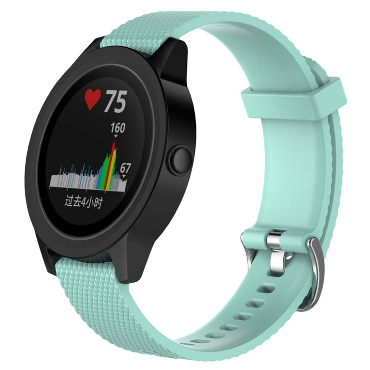 Mega fantastisk Garmin Vivomove HR Silikone Rem - Blå#serie_5