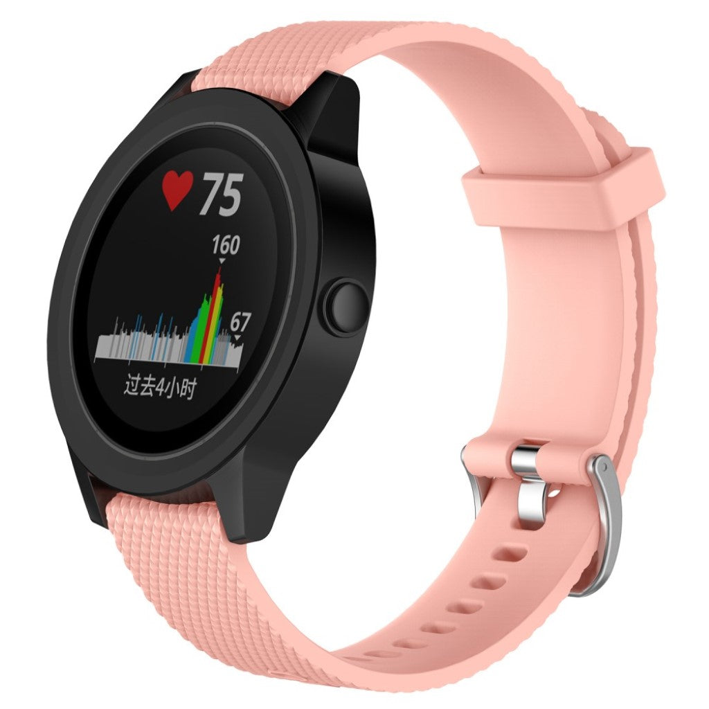 Mega fantastisk Garmin Vivomove HR Silikone Rem - Pink#serie_6