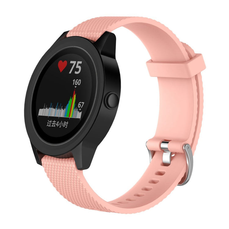 Mega fantastisk Garmin Vivomove HR Silikone Rem - Pink#serie_6