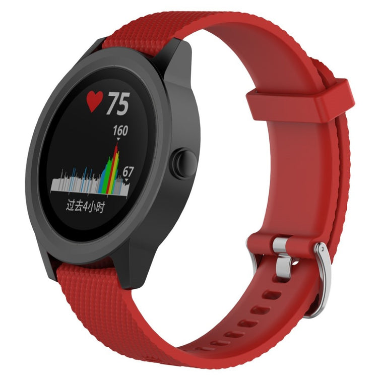 Mega fantastisk Garmin Vivomove HR Silikone Rem - Rød#serie_7