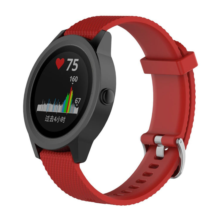 Mega fantastisk Garmin Vivomove HR Silikone Rem - Rød#serie_7