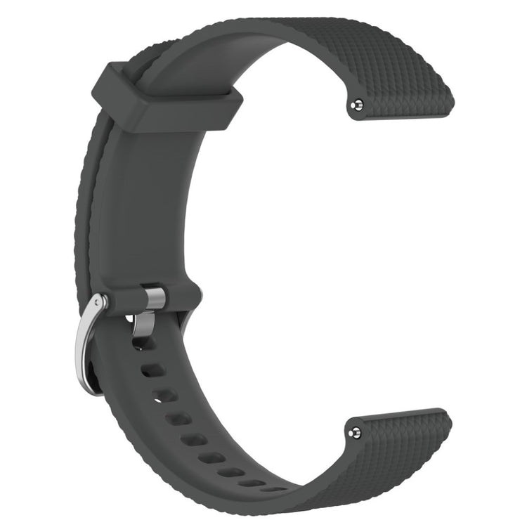Mega fantastisk Garmin Vivomove HR Silikone Rem - Sølv#serie_8