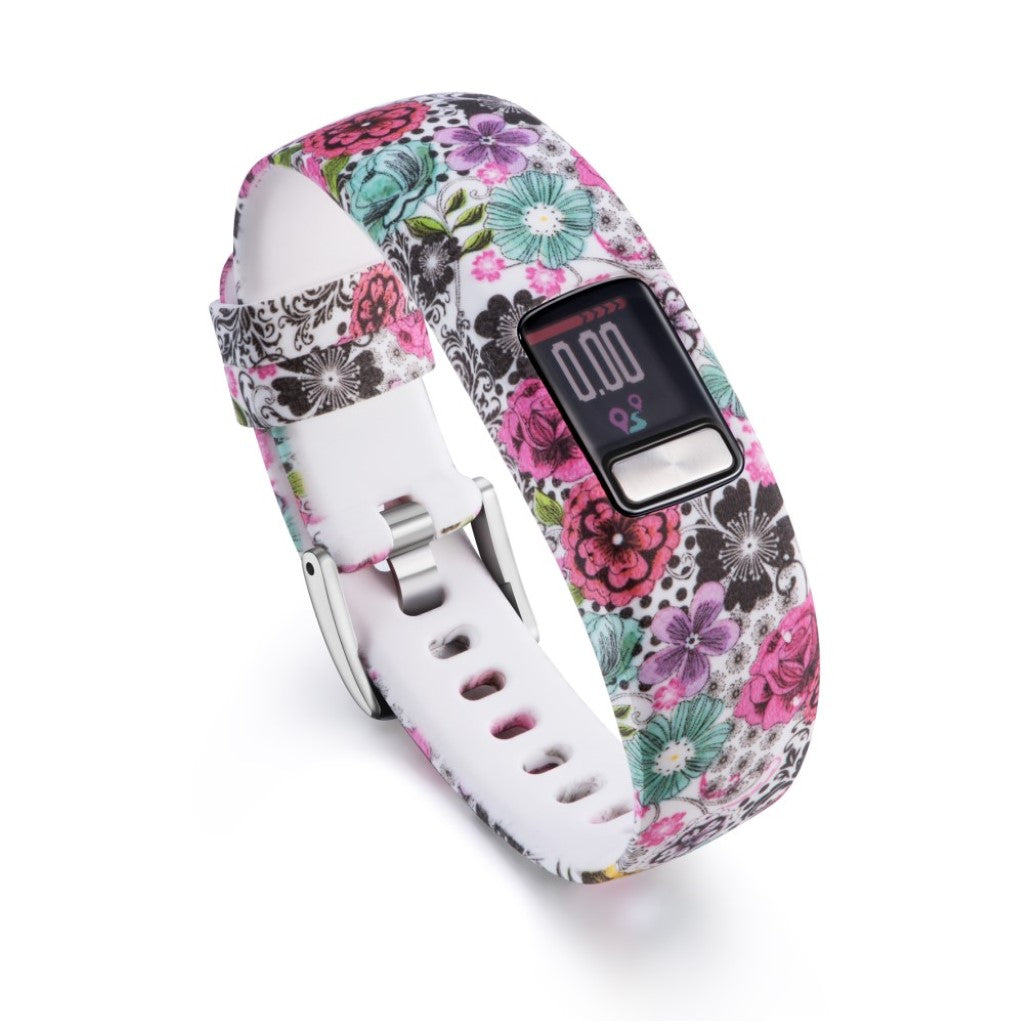Holdbart Garmin Vivofit 4 Silikone Rem - Flerfarvet#serie_1