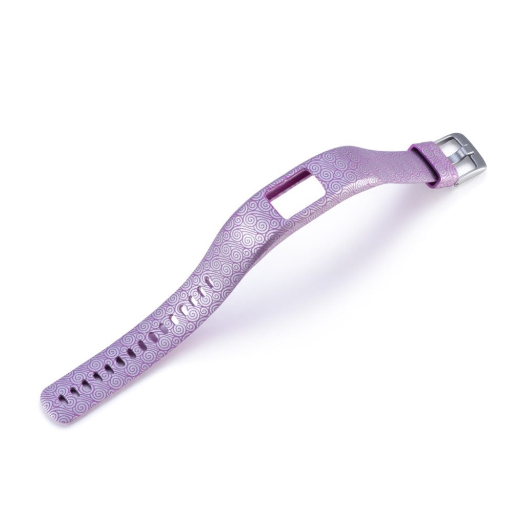 Holdbart Garmin Vivofit 4 Silikone Rem - Lilla#serie_2