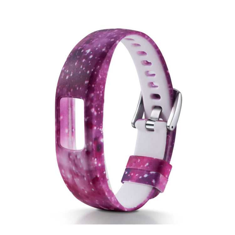 Holdbart Garmin Vivofit 4 Silikone Rem - Rød#serie_4