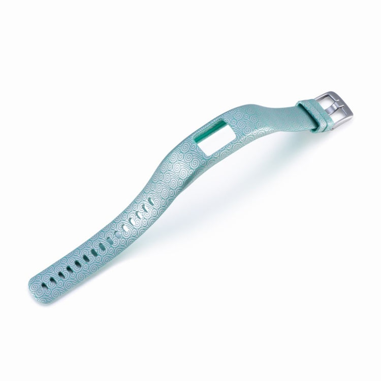 Holdbart Garmin Vivofit 4 Silikone Rem - Blå#serie_5