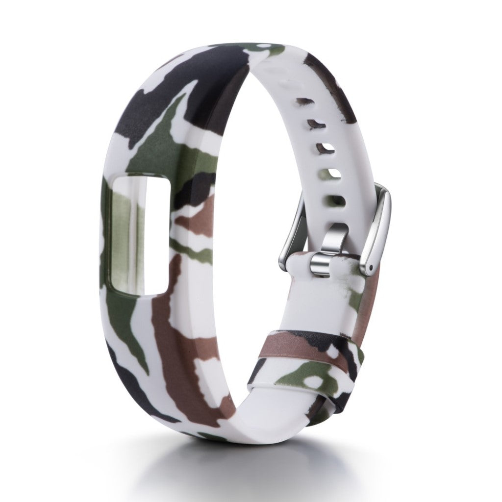 Holdbart Garmin Vivofit 4 Silikone Rem - Flerfarvet#serie_7