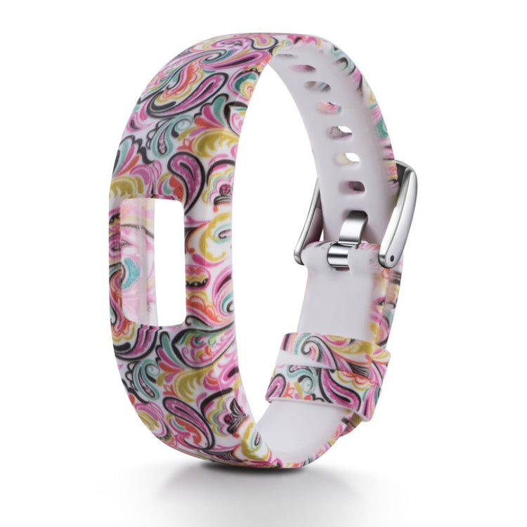Holdbart Garmin Vivofit 4 Silikone Rem - Flerfarvet#serie_8