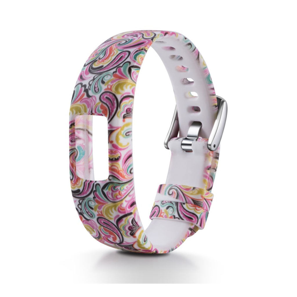 Holdbart Garmin Vivofit 4 Silikone Rem - Flerfarvet#serie_8