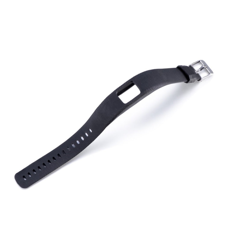 Mega hårdfør Garmin Vivofit 4 Silikone Rem - Sort#serie_10