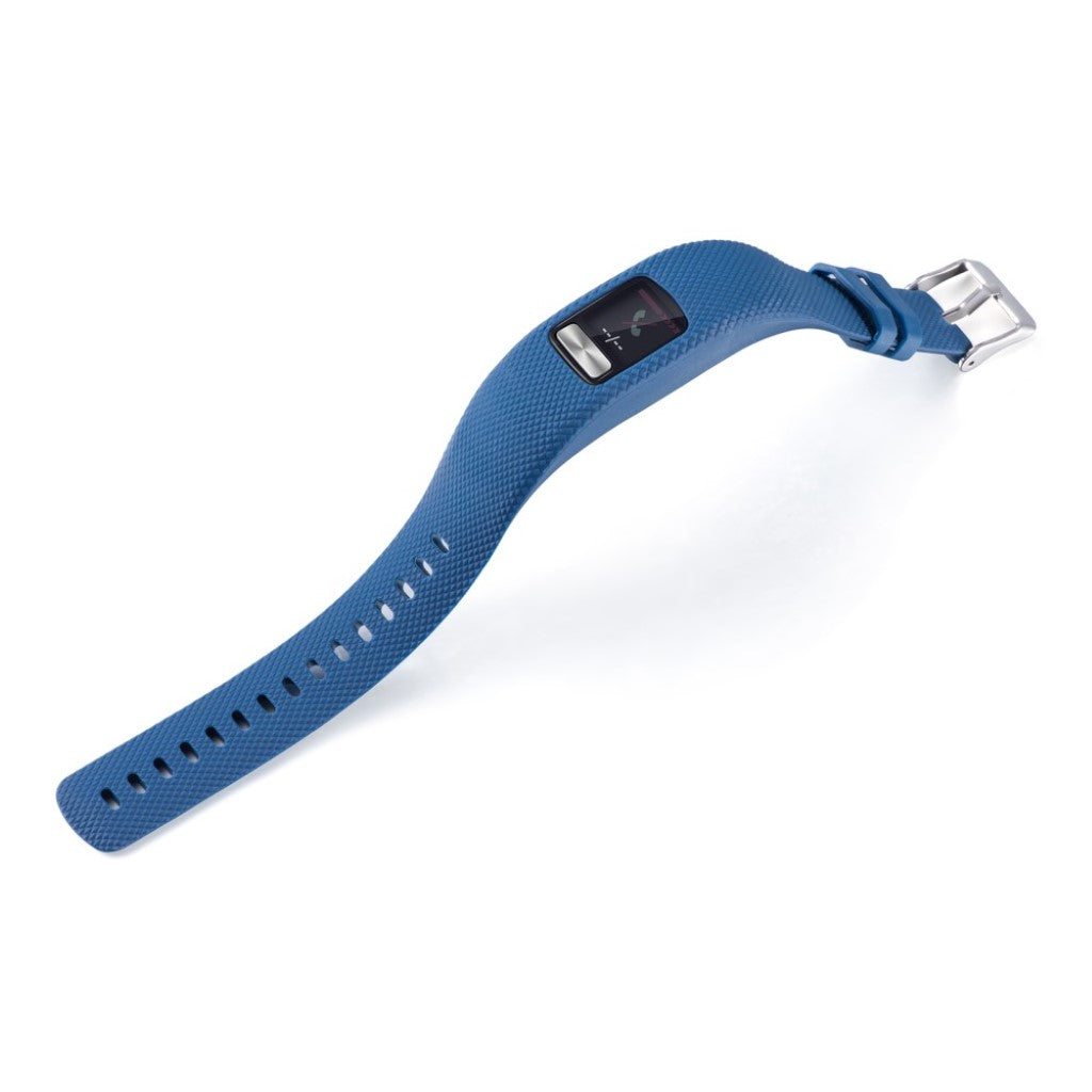 Mega hårdfør Garmin Vivofit 4 Silikone Rem - Blå#serie_2