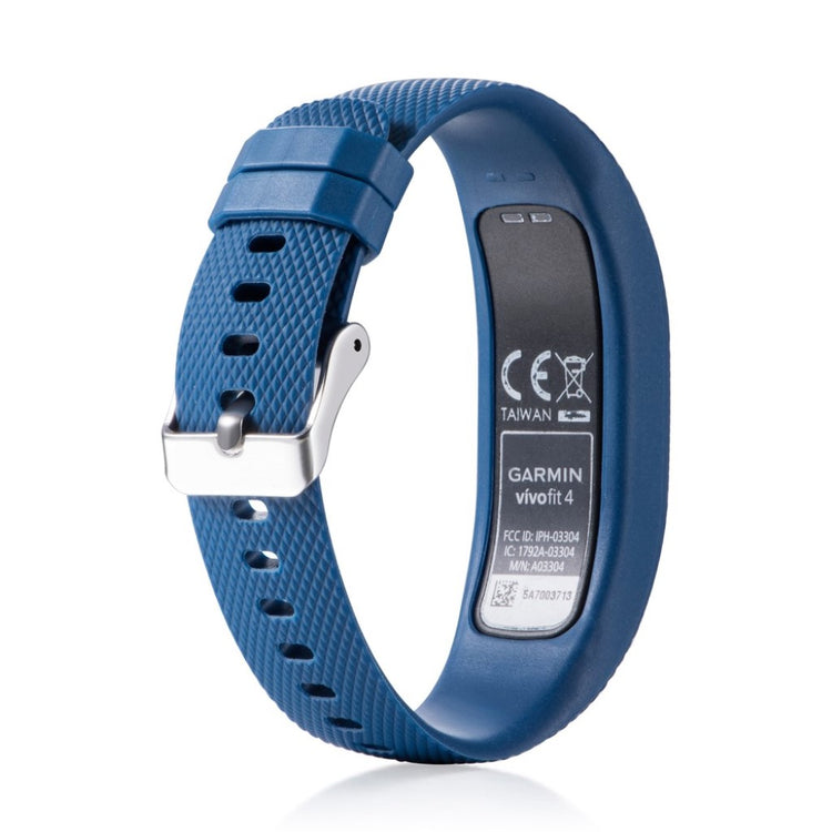 Mega hårdfør Garmin Vivofit 4 Silikone Rem - Blå#serie_2