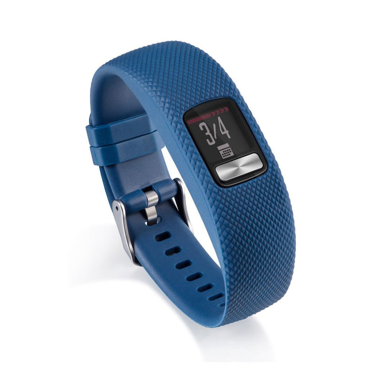 Mega hårdfør Garmin Vivofit 4 Silikone Rem - Blå#serie_2