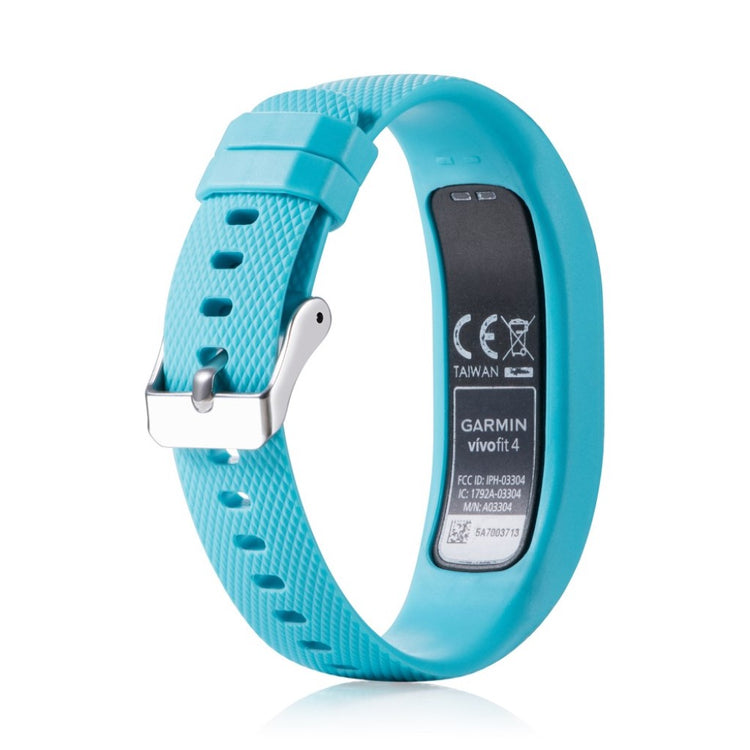 Mega hårdfør Garmin Vivofit 4 Silikone Rem - Blå#serie_3