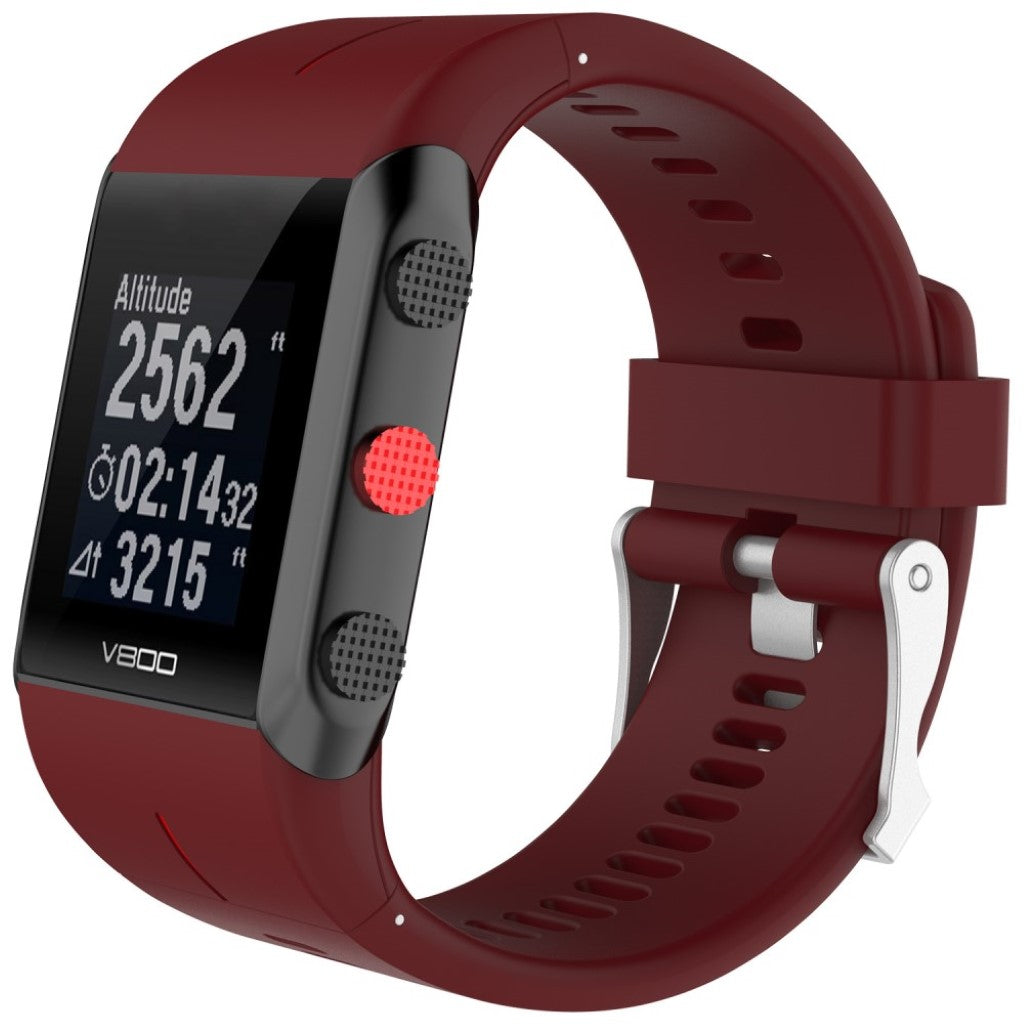 Eminent Polar V800 Silikone Rem - Rød#serie_4