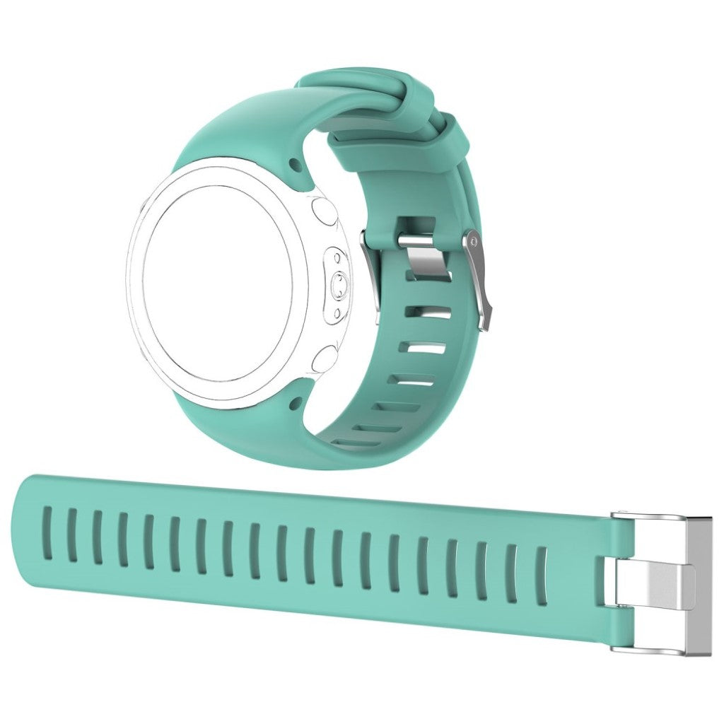 Mega hårdfør Suunto D4i Novo Silikone Rem - Grøn#serie_2