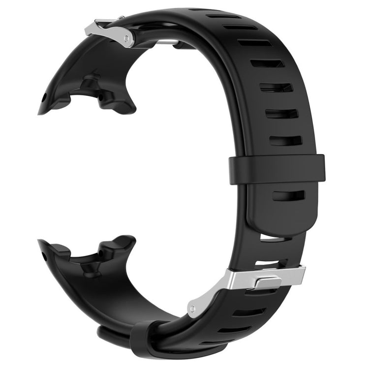Mega hårdfør Suunto D4i Novo Silikone Rem - Sort#serie_9