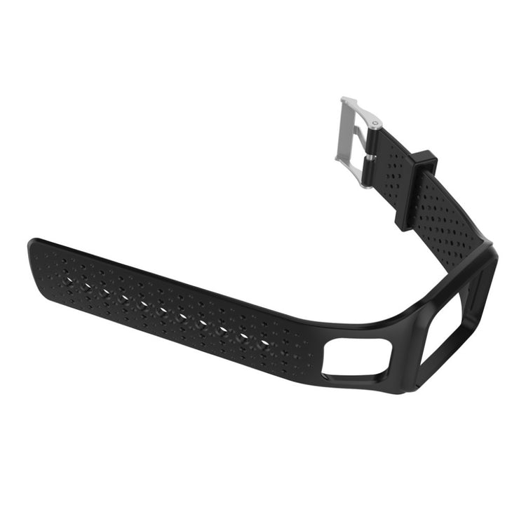 Super sejt TomTom Runner / TomTom Multi-Sport Silikone Rem - Sort#serie_5