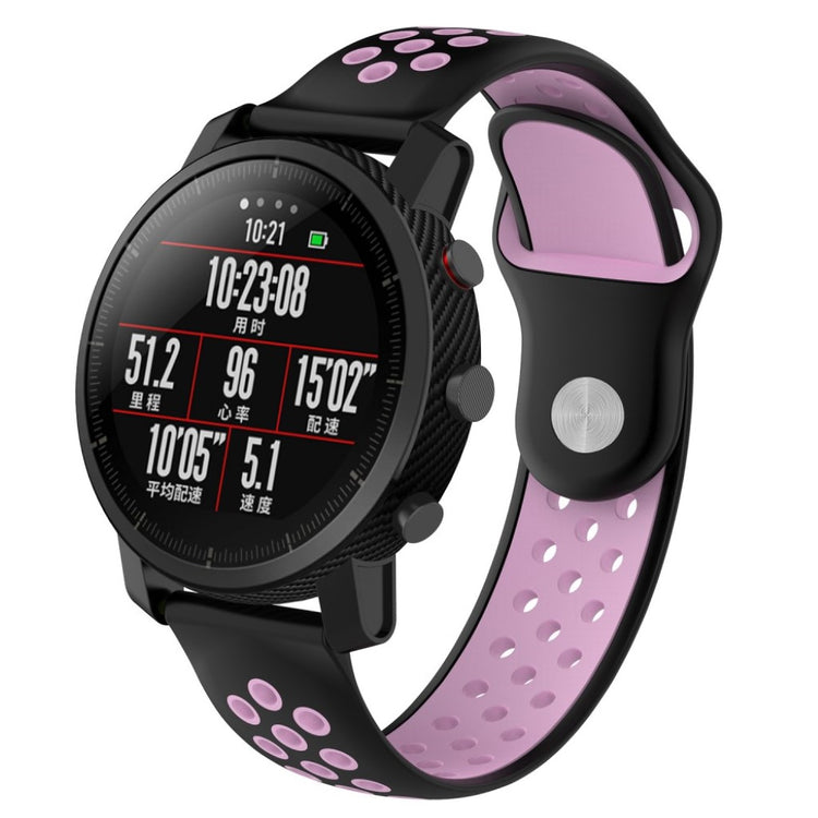 Mega skøn Amazfit 1 Silikone Rem - Flerfarvet#serie_8