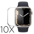 10pcs Apple Watch Series 7 45mm Plastic 3D Curved Screen Protector