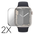 2pcs Apple Watch Series 7 45mm Tempered Glass Screen Protector
