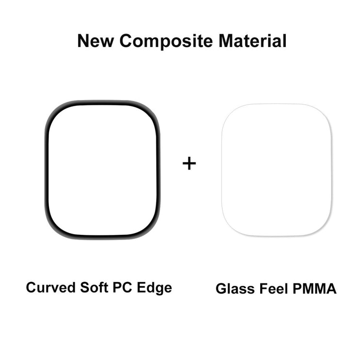 2stk Apple Watch Ultra Plastik Skærmbeskytter - Gennemsigtig#serie_574