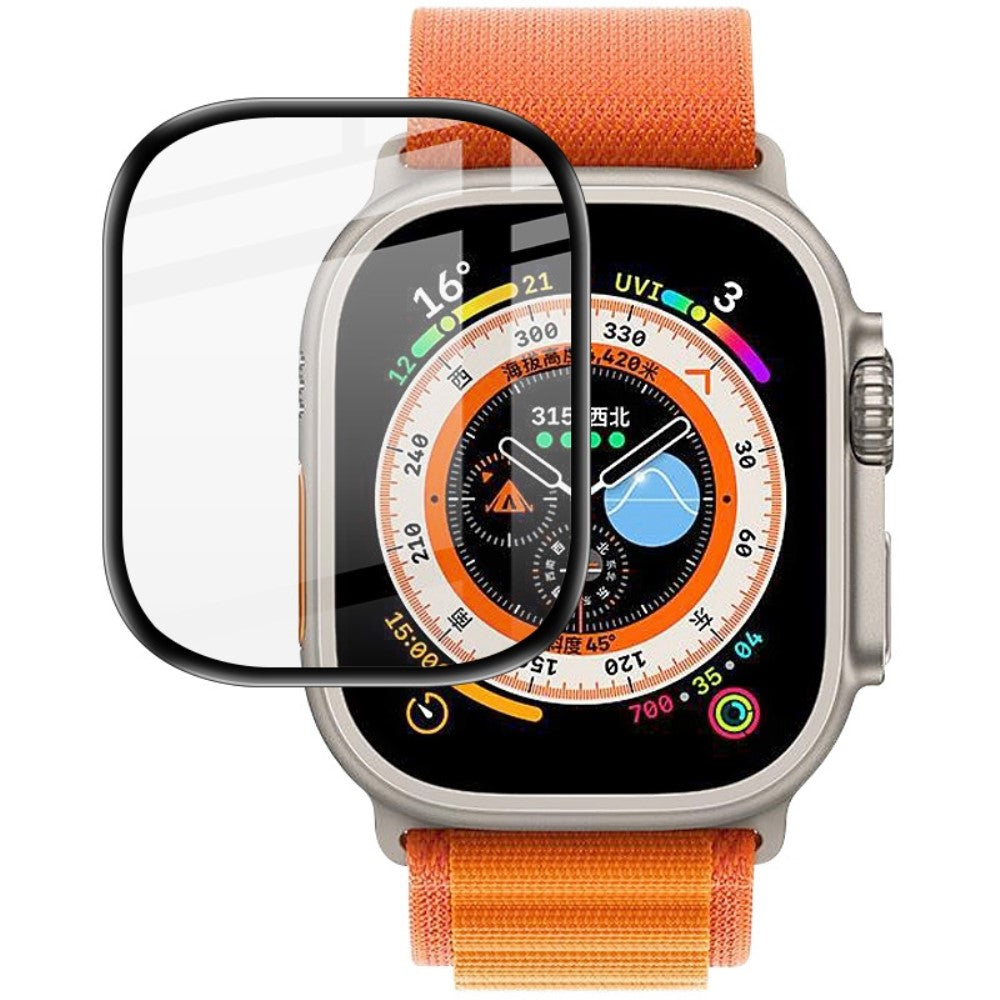 Apple Watch Ultra Plastik  HD Skærmbeskytter - Gennemsigtig#serie_606