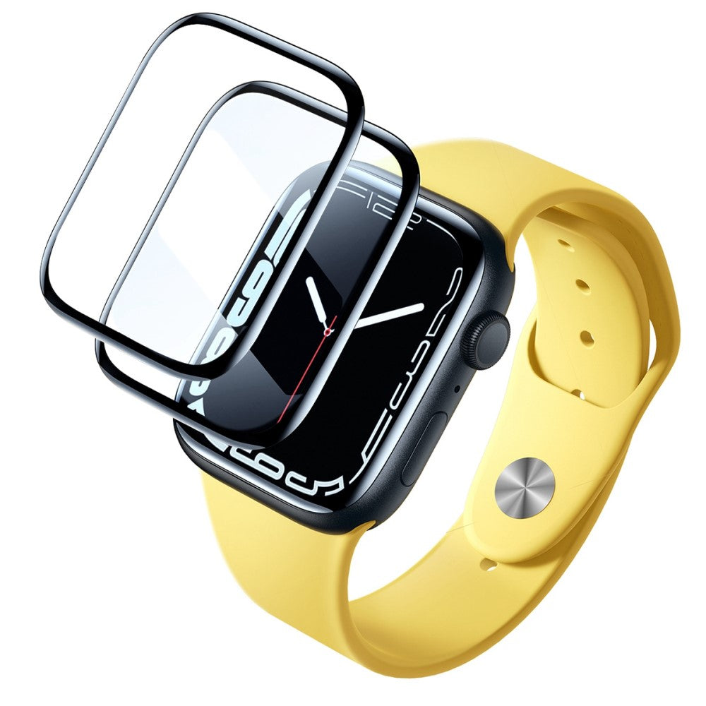2stk Universal Apple Plastik  HD Skærmbeskytter - Sort#serie_639