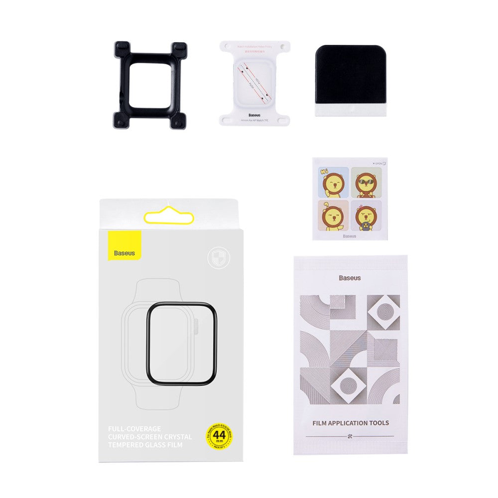 Universal Apple Plastik  HD Skærmbeskytter - Sort#serie_641