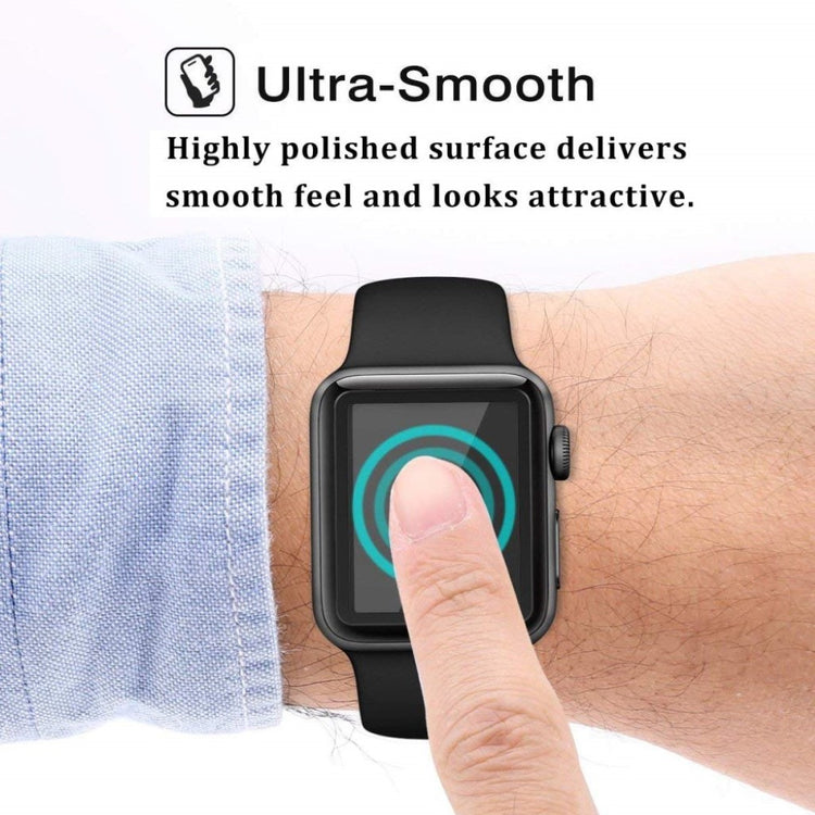 Apple Watch Series 4 40mm / Apple Watch 40mm Hærdet Glas Skærmbeskytter - Gennemsigtig#serie_205