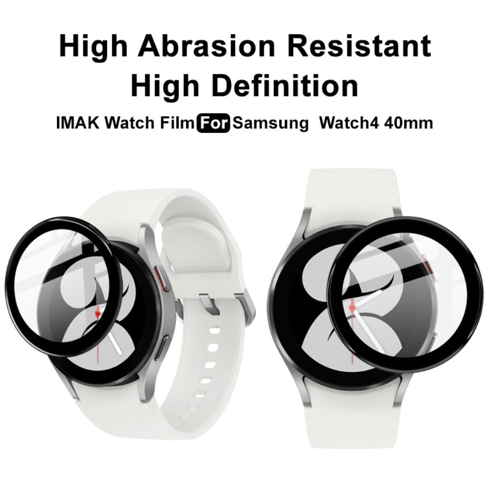 Samsung Galaxy Watch 4 (40mm) Plastik  HD Skærmbeskytter - Gennemsigtig#serie_576