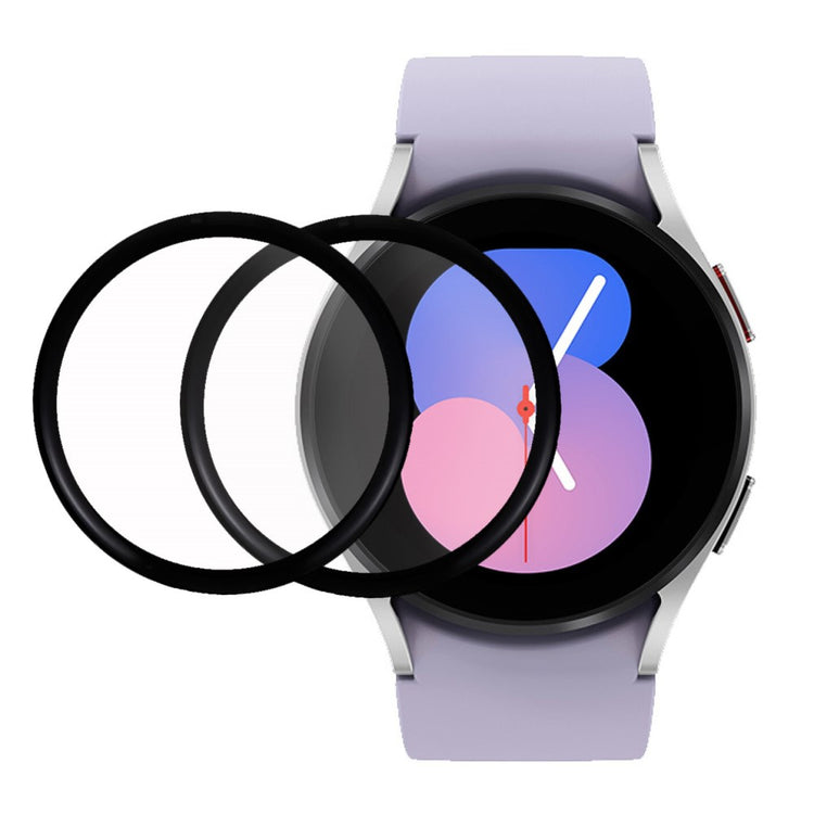 2stk Samsung Galaxy Watch 5 (44mm) Plastik  HD Skærmbeskytter - Gennemsigtig#serie_959