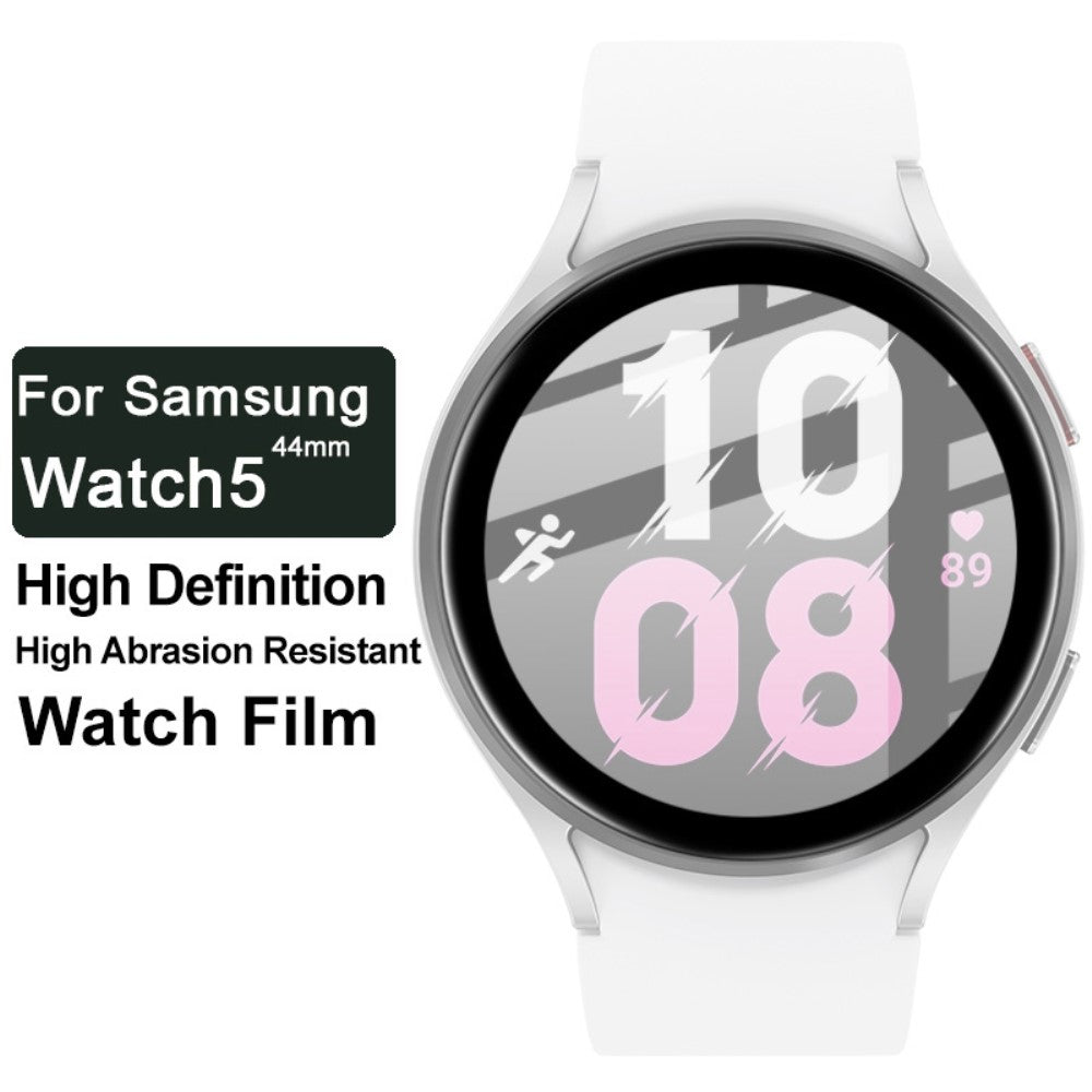 Samsung Galaxy Watch 5 (44mm) Plastik Skærmbeskytter - Gennemsigtig#serie_965