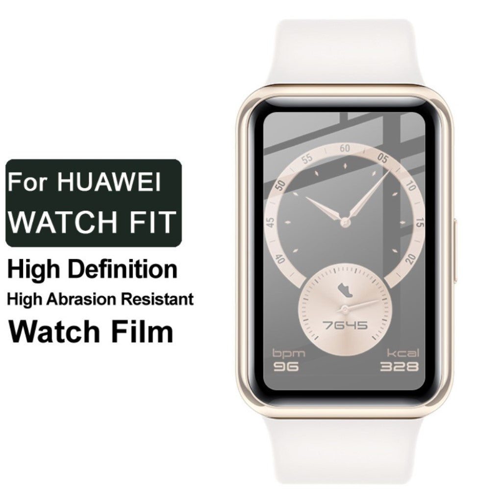 Huawei Watch Fit Glas Skærmbeskytter - Gennemsigtig#serie_296