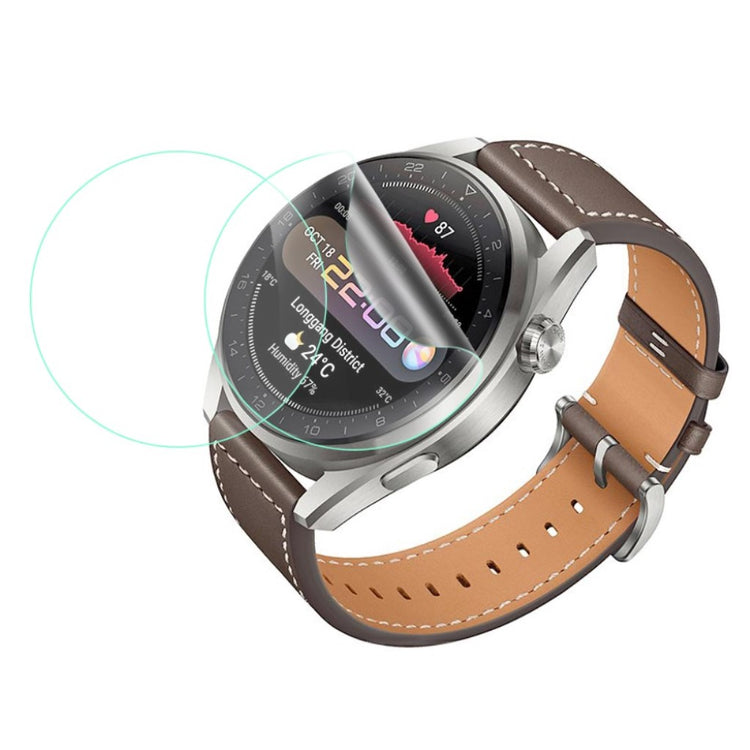 2stk Huawei Watch 3 Pro Hærdet Glas Skærmbeskytter - Gennemsigtig#serie_280