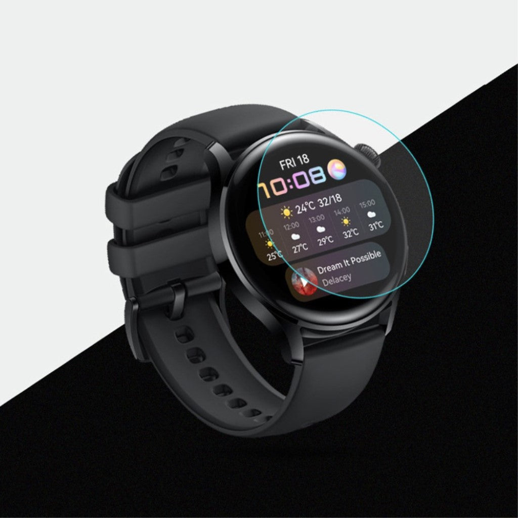 Huawei Watch 3 Plastik Skærmbeskytter - Gennemsigtig#serie_276