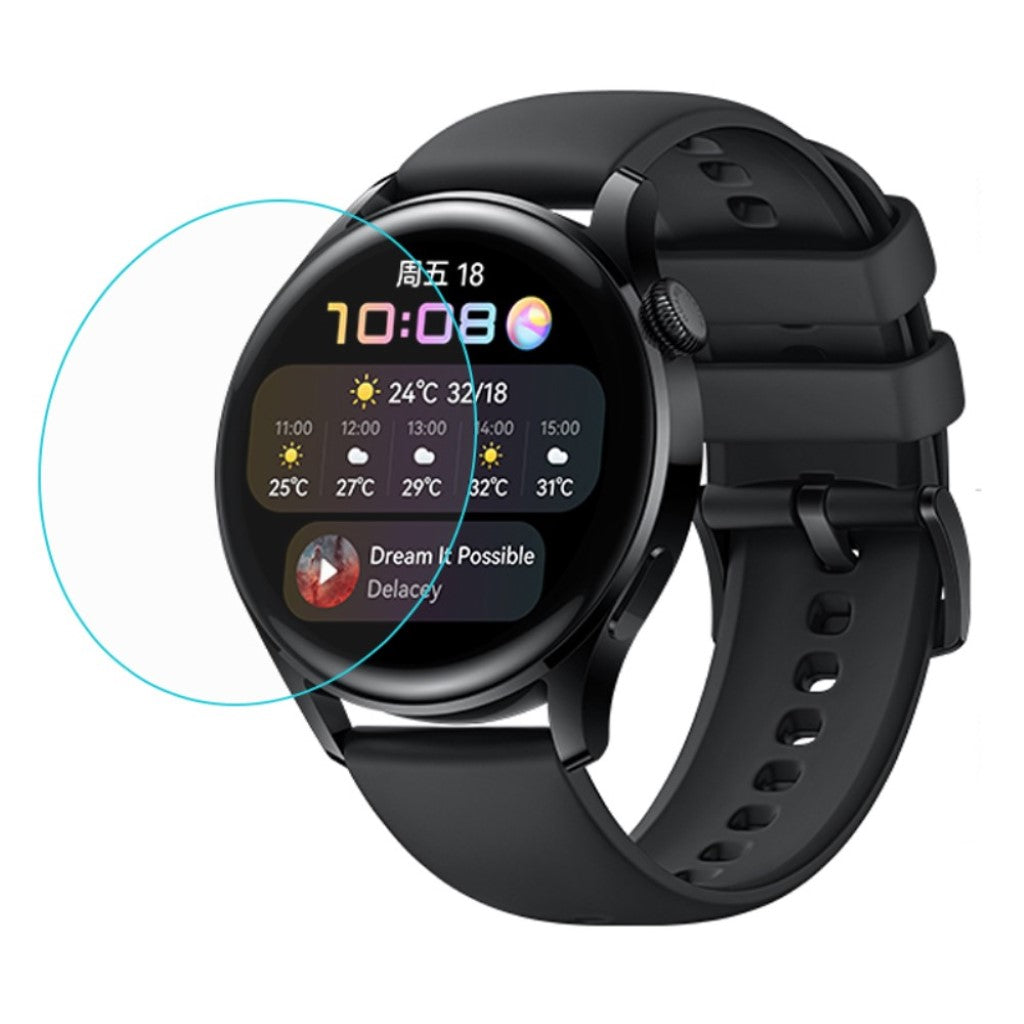 Huawei Watch 3 Plastik Skærmbeskytter - Gennemsigtig#serie_299