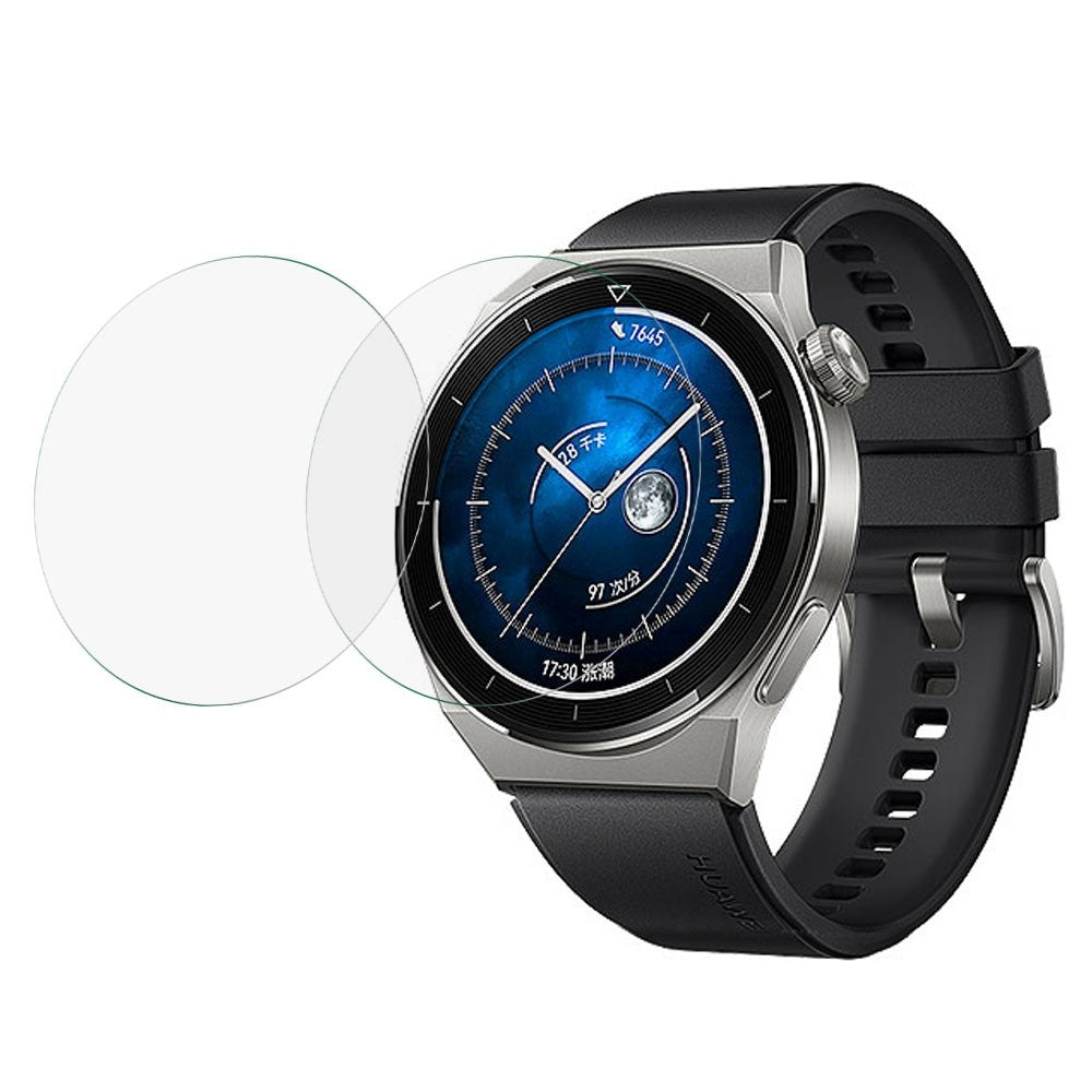 2stk Huawei Watch GT 3 Pro 46mm Hærdet Glas Skærmbeskytter - Gennemsigtig#serie_369